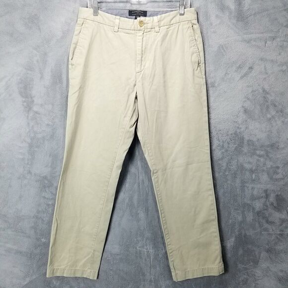 BANANA REPÚBLIC Pants Mens 33×30 Straight Fit Emerson - Picture 1 of 12